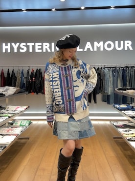 「HYSTERIC GLAMOUR（ヒステリックグラマー）のアイテム（チョーカー）」を使った、Ayakaさん（レディース・161cm）の秋コーディネート