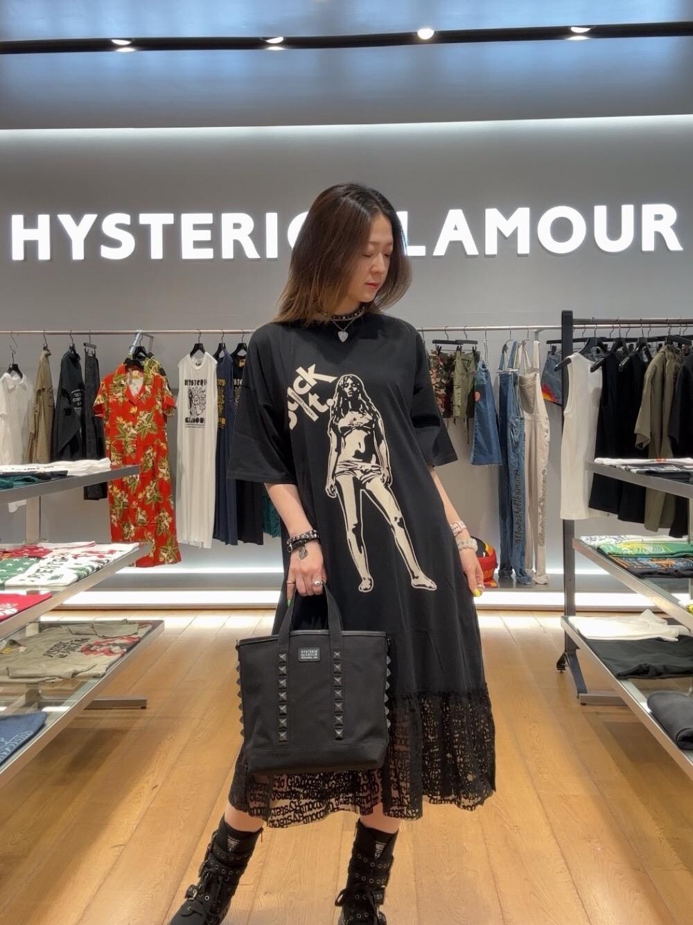 HYSTERIC GLAMOUR - ヒステリック 新品タグ付き チョーカーデザイントップス METAL SYMBOL LOGO チョーカー|HYSTERIC GLAMOUR WOMEN