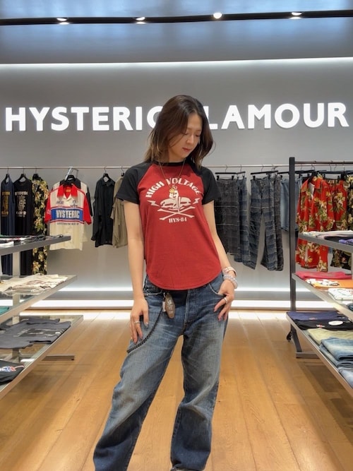 【お早めに！】ヒステリックグラマーHIGH VOLTAGE Tシャツ お早めに！】ヒステリックグラマーHIGH VOLTAGE Tシャツ