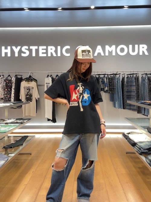 GUITAR GIRL メッシュキャップ（キャップ）｜HYSTERIC GLAMOUR