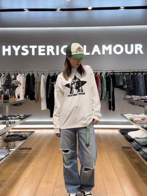 【HYSTERIC GLAMOUR】　デニムパンツ　ストレート　M ストレートデニムパンツ|HYSTERIC GLAMOUR MEN | HYSTERIC