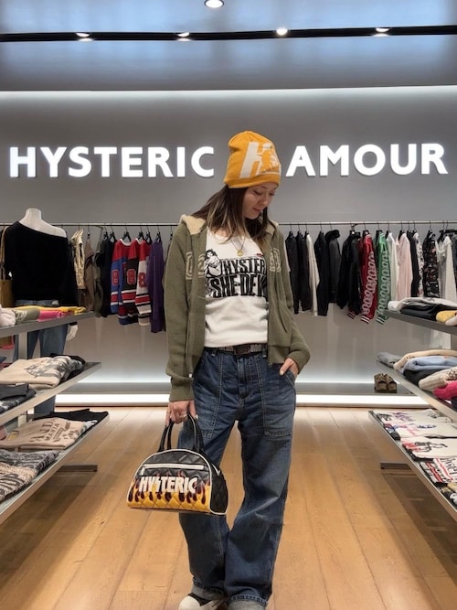 ヒステリックグラマー　STAR WOMAN ビーニー HYSTERIC GLAMOUR｜STAR WOMAN ビーニー | Rakuten Fashion(楽天