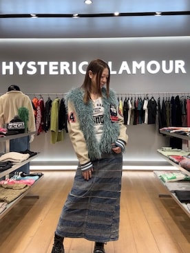 「アイテム（スタジャン）」を使った、Ayakaさん（レディース・161cm）の冬コーディネート