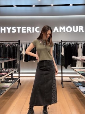 「ヒステリックグラマー」｜Ayakaさん（レディース・161cm）の春コーディネート
