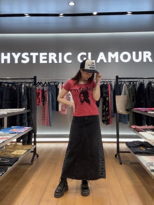 HYSTERIC GLAMOUR（ヒステリックグラマー） tシャツ 半袖 BUNNY GIRL