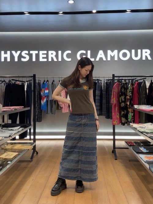 HYSTERIC GLAMOUR（ヒステリックグラマー） スカート スクラッチロング