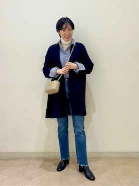 「MILOS（ミロス）のアイテム」を使った、kobaさん（レディース・157cm）の秋コーディネート