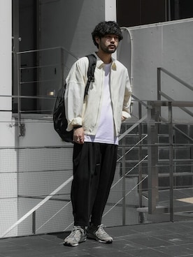 SHUさん（メンズ・170cm）の春コーディネート