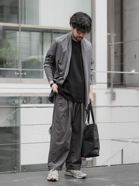 SHUさん（メンズ・170cm）の春コーディネート