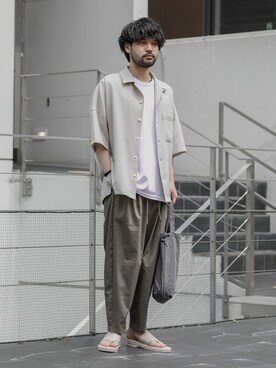 SHUさん(メンズ・170cm)の春コーディネート