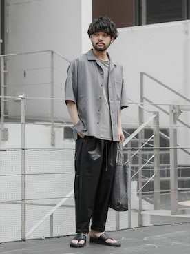 SHUさん(メンズ・170cm)の春コーディネート