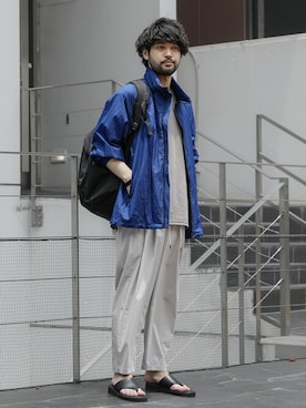 SHUさん（メンズ・170cm）の春コーディネート