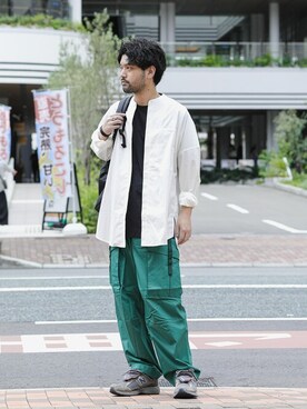 SHUさん（メンズ・170cm）の夏コーディネート