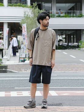 SHUさん（メンズ・170cm）の夏コーディネート