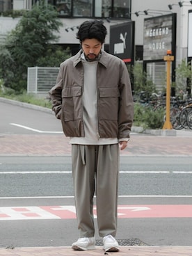 SHUさん(メンズ・170cm)の秋コーディネート