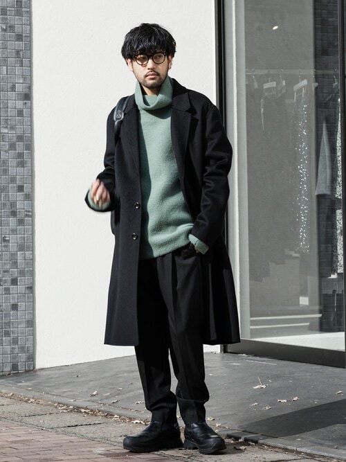 極美品】バーバリーロンドン ウールコート ダブルフェイス カシミア混