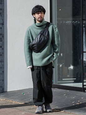 SHUさん（メンズ・170cm）の冬コーディネート