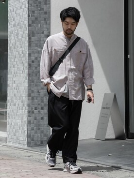 SHUさん（メンズ・170cm）の夏コーディネート