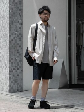 SHUさん(メンズ・170cm)の夏コーディネート