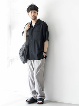 SHUさん(メンズ・170cm)の春コーディネート