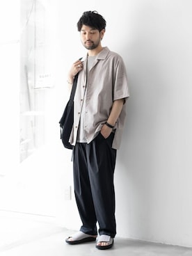 SHUさん(メンズ・170cm)の夏コーディネート