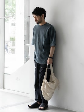 SHUさん(メンズ・170cm)の夏コーディネート