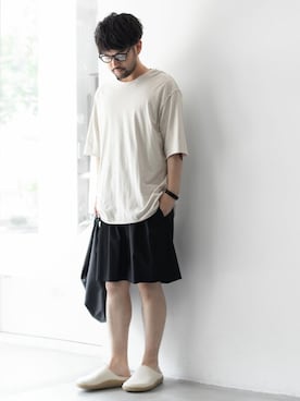 SHUさん(メンズ・170cm)の夏コーディネート