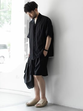 SHUさん（メンズ・170cm）の夏コーディネート