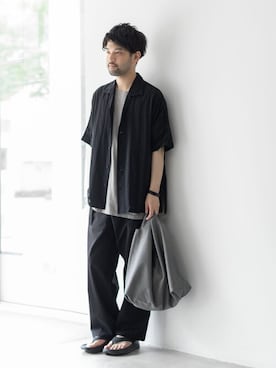 SHUさん（メンズ・170cm）の夏コーディネート