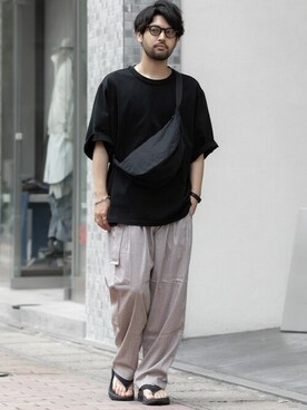 SHUさん(メンズ・170cm)の夏コーディネート