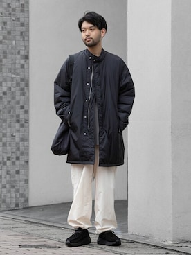 ナイロン タフタ パディング フィールドコート / NY TAFFETA PADDING