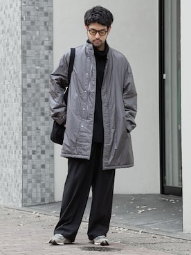 ナイロン タフタ パディング フィールドコート / NY TAFFETA PADDING