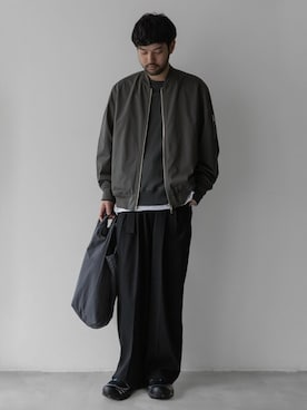 SHUさん（メンズ・170cm）の冬コーディネート