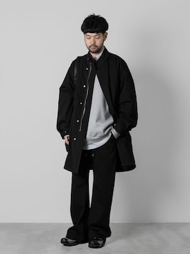 SHUさん（メンズ・170cm）の冬コーディネート