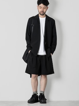 SHUさん（メンズ・170cm）の春コーディネート