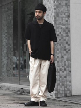 SHUさん(メンズ・170cm)の夏コーディネート