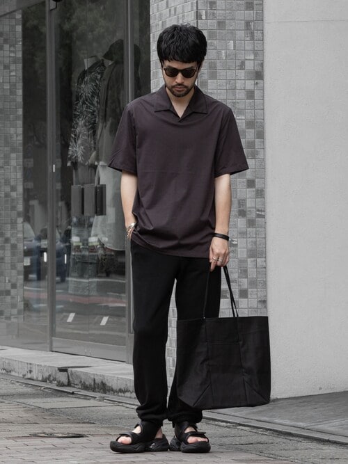 ATTACHMENT（アタッチメント） ポロシャツ 半袖 CO ジャージークロス