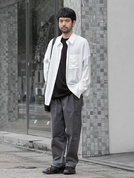 SHUさん(メンズ・170cm)の夏コーディネート