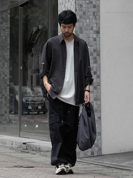 SHUさん（メンズ・170cm）の夏コーディネート