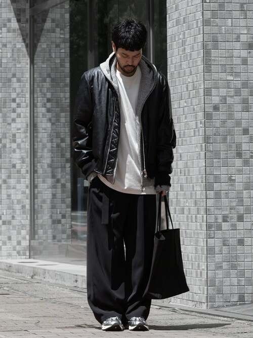 アタッチメント パーカー黒（Attachment） ATTACHMENT（アタッチメント）｜パーカー一覧 - WEAR