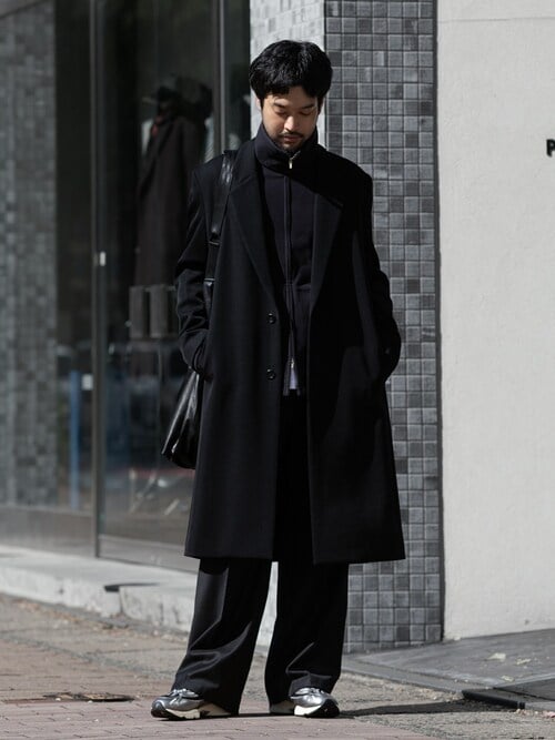 2/48 WO カルゼ オーバーサイズド チェスターコート / 2/48 WO KERSEY OVERSIZED CHESTER COAT