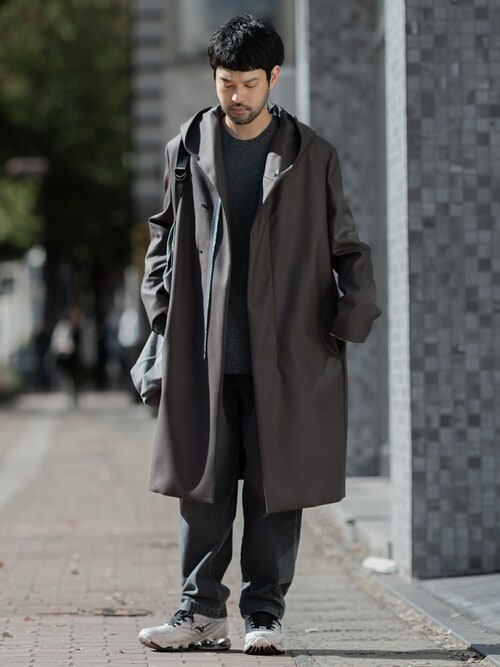 SOPHNET. OVERSIZED COAT オーバーサイズドメルトンコート SOPHNET