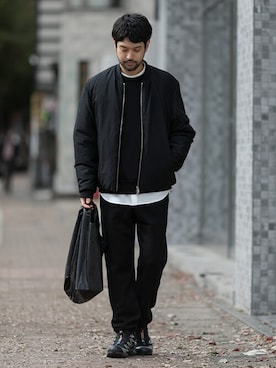 SHUさん（メンズ・170cm）の秋コーディネート