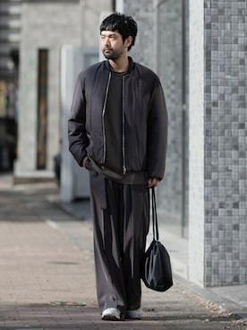 SHUさん(メンズ・170cm)の冬コーディネート