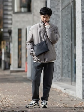 SHUさん（メンズ・170cm）の冬コーディネート