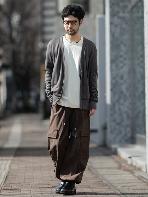WO/NY スムース カーディガン / WO/NY SMOOTH CARDIGAN
