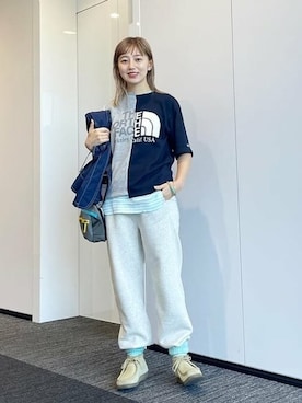 BEAMS BOYさん（レディース・161cm）の冬コーディネート