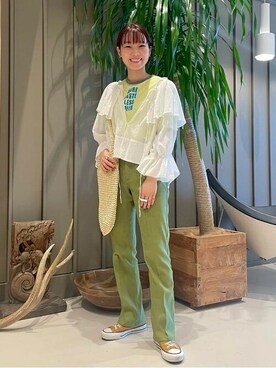 BEAMS BOYさん（レディース・158cm）の春コーディネート