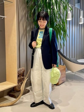 BEAMS BOYさん（レディース・152cm）の春コーディネート