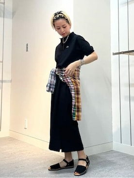 「BEAMS BOY（ビームスボーイ）のアイテム（その他アウター）」を使った、BEAMS BOYさん（レディース・159cm）の春コーディネート